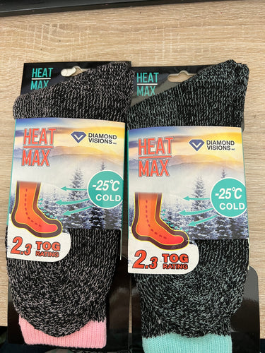 Heat Max Women Thermal Socks