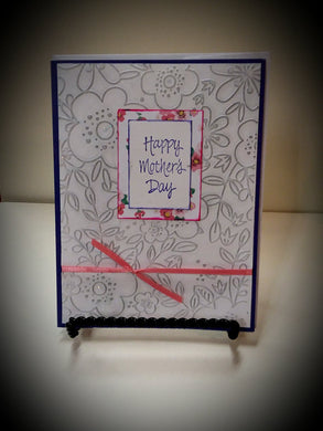 Mothers Day Card Floral - Mom