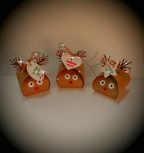 Christmas Treat Boxes Filled Hershey Miniature Bars