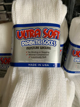 Load image into Gallery viewer, Cresswell Diabetic Ultra Soft Crew Sock  Men or Women