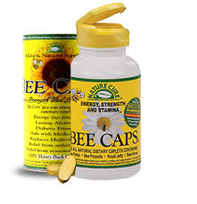Nature Cure All Natural Bee Caps - 120CT Bottle